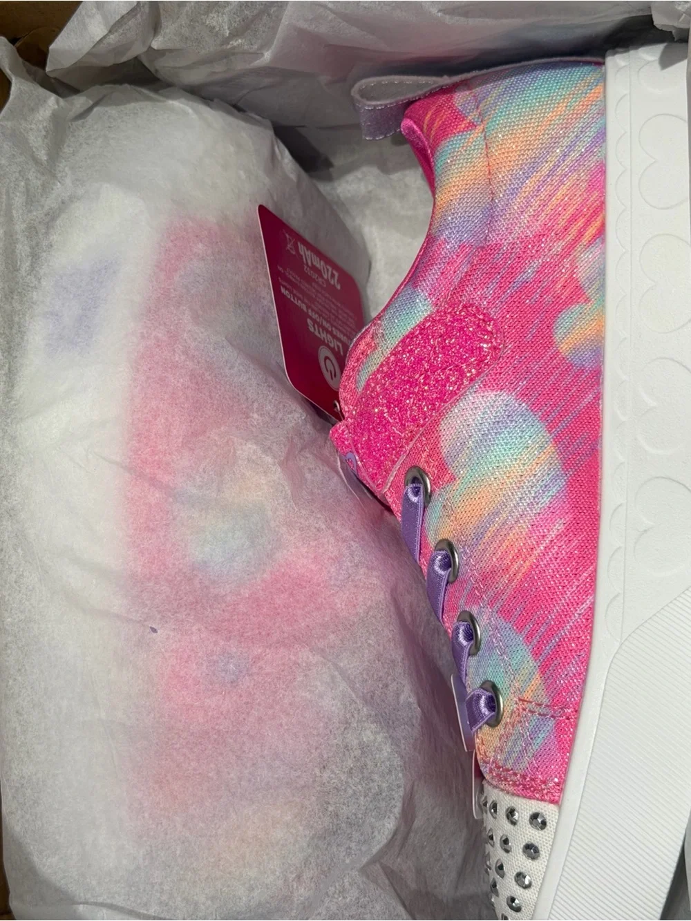 Twinkle toes pink light